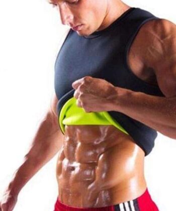 MEN'S BODY SHAPING NEOPRENE SAUNA VEST With LOGO