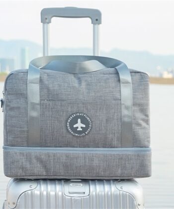 Dry and wet separation storage bag