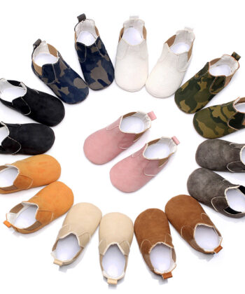Rome Fashion Boots | Baby shoes baby Xie shoes toddler shoes elastic PU soft shoes children's shoes
