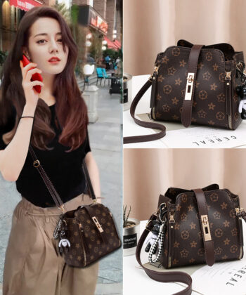 Women''s Bag 2021 New Chao Korean Style Bag Net Red Similar Single Shoulder Slant Bag Girl Simple Baitao ins